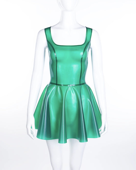 Kat flare mini dress