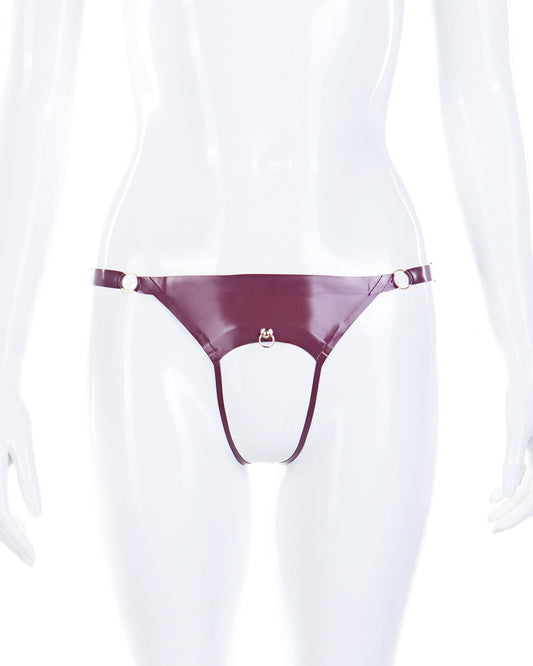 Open thong with O ring