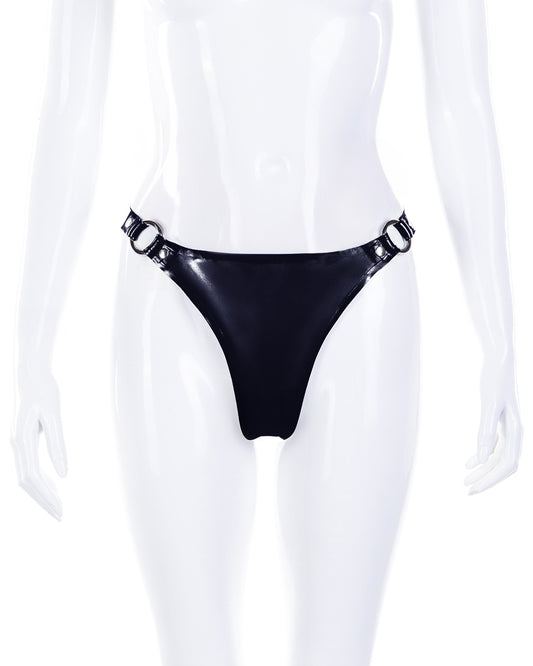 Thong with O ring - Flat cut