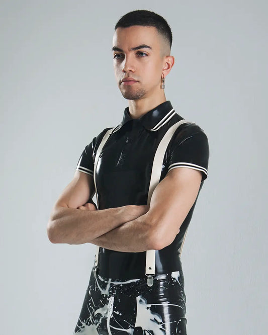 Polo shirt with contrast