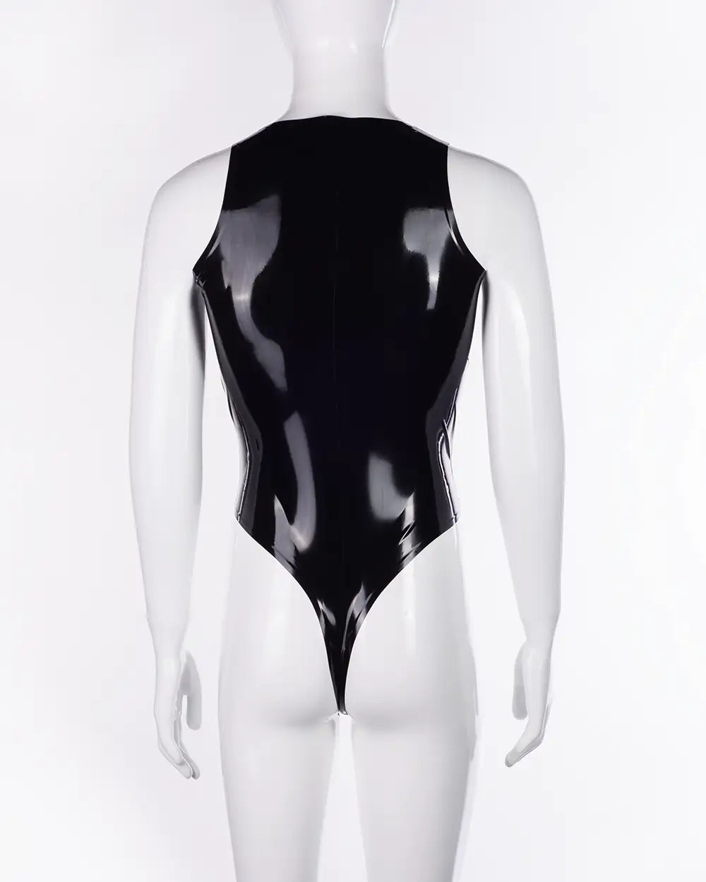 Tank bodysuit with thong cut