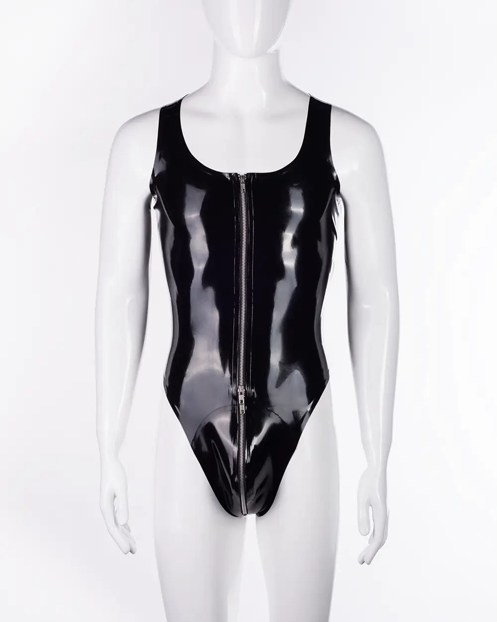 Tank bodysuit with thong cut