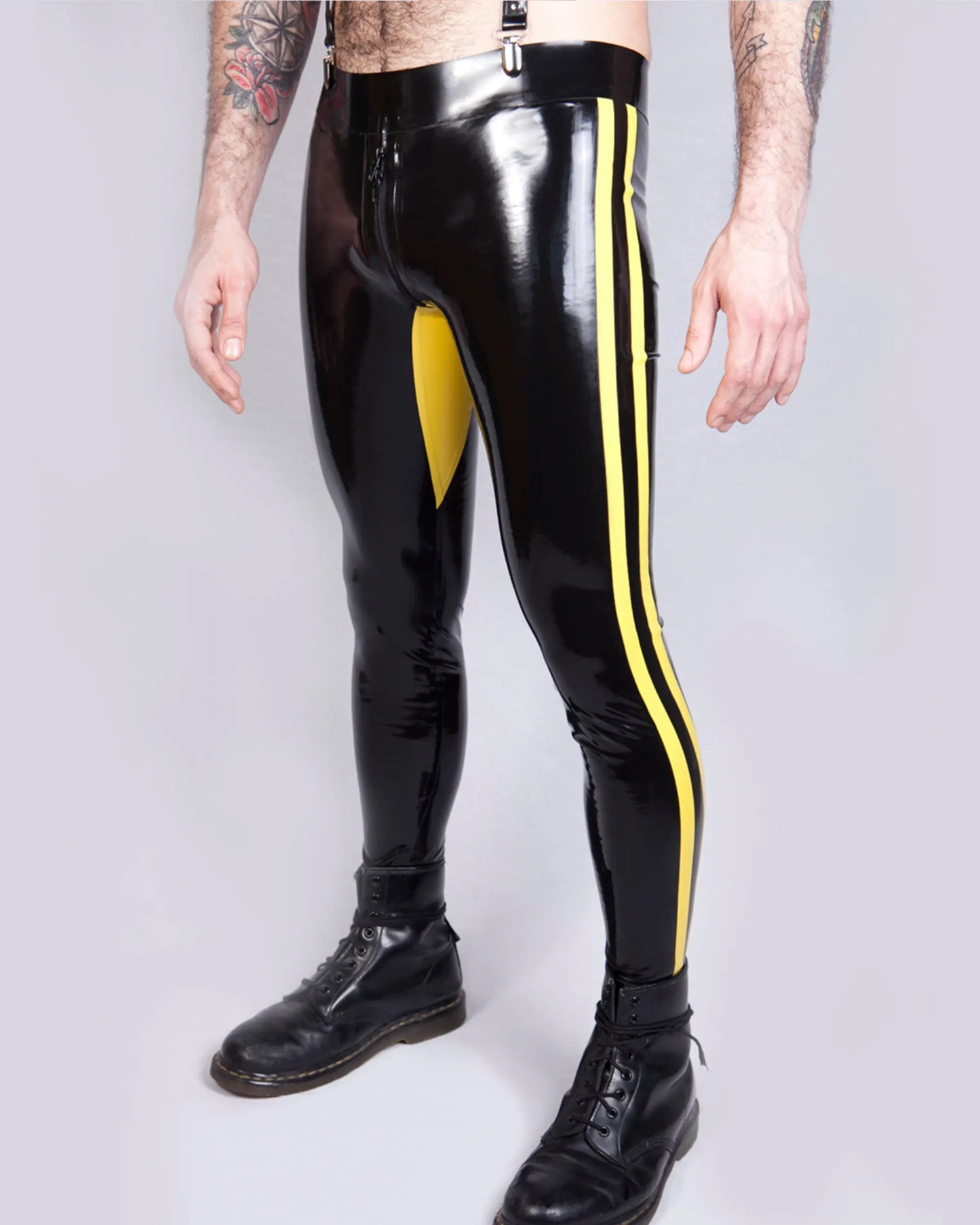 Color code fitted leggings