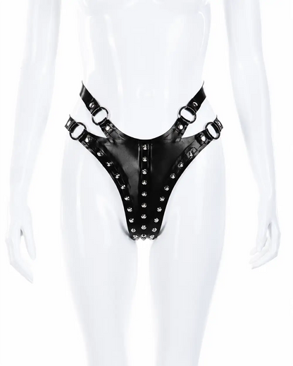 Isabella thong with spikes