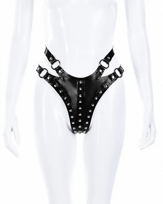 Isabella thong with spikes