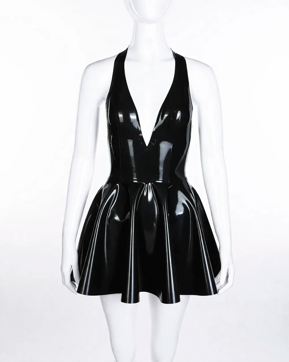 Leslie flare mini dress