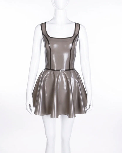 Kat flare mini dress