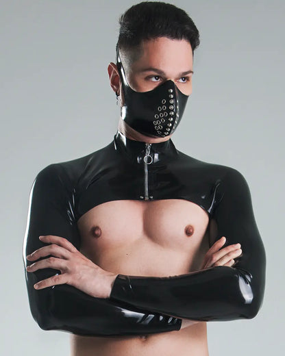 Kei Long sleeve latex shrug