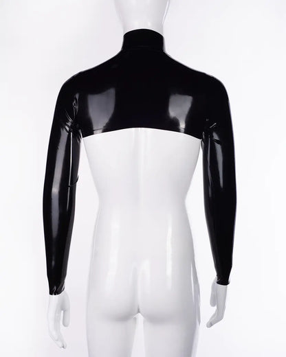 Kei Long sleeve latex shrug