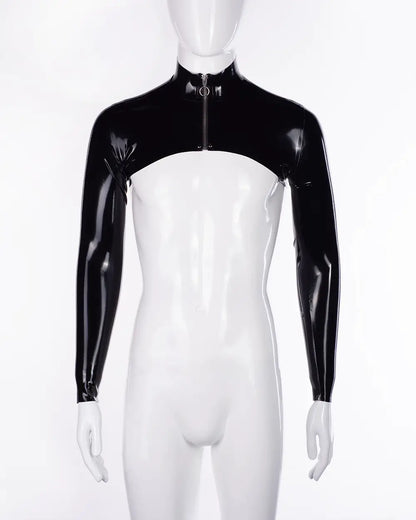 Kei Long sleeve latex shrug