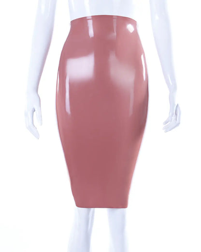 Pencil skirt with full back zipper