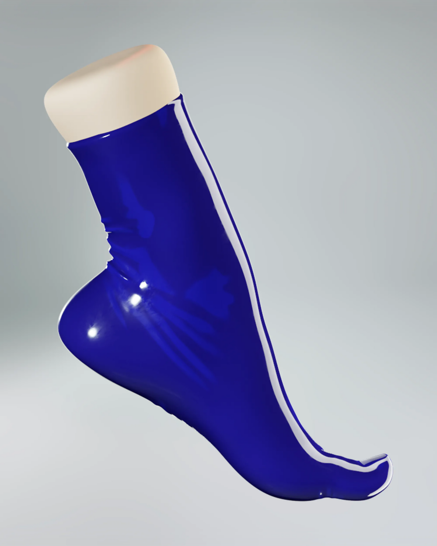 UNIQDSN Cobalt blue socks (ankle high)