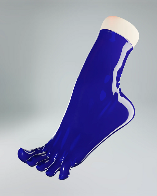 UNIQDSN Cobalt blue socks (ankle high)